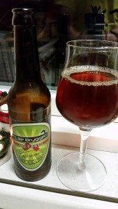 3. december. Den her havde jeg glædet mig til, men desværre var der noget galt med flasken, så den røg i vasken.